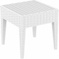 Compamia I Miami Side Table - White- ISP858-WH